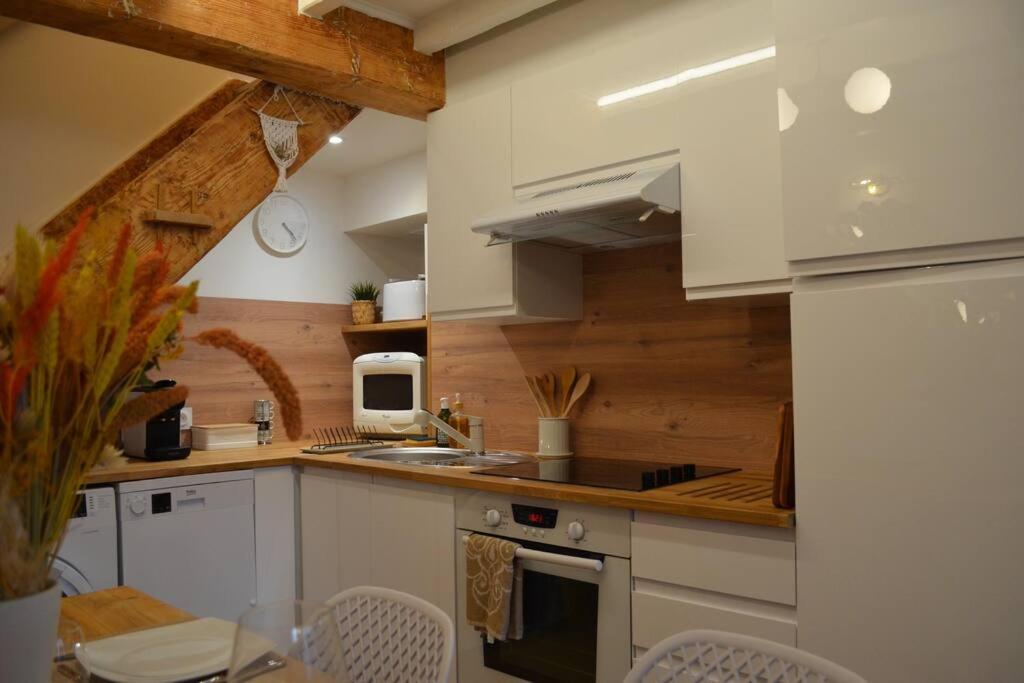 Charmant Appartement - Proche Chateau Cite Carcassonne Bagian luar foto